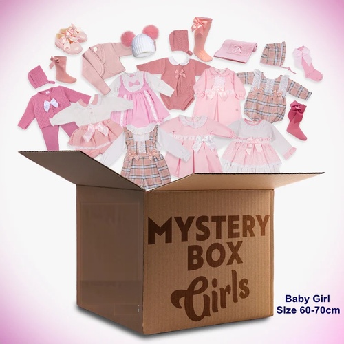 Baby Girl's 6 Pieces of T-Shirts & Onesies Size 50-70cm 