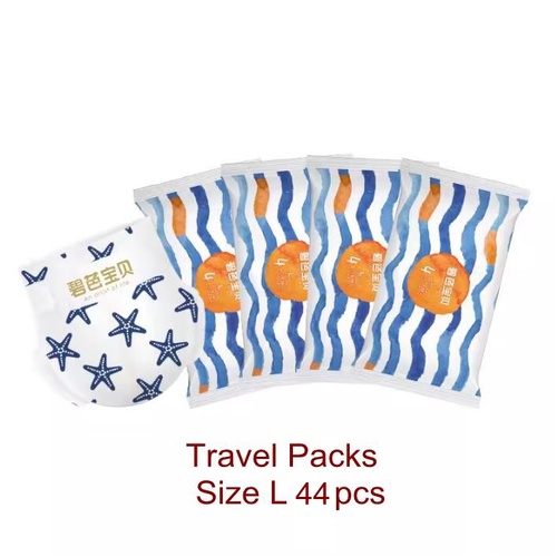 Beaba Nappies Eternal Summer Series Size L 44pcs (Travel Pack) 9-14KG (Size 4)